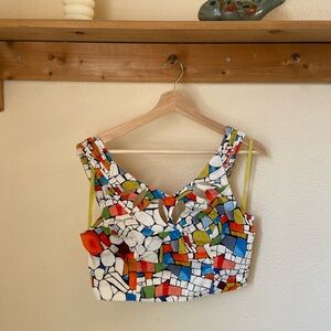 Maeve crop top, size 8